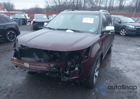 2018 Ford Explorer Platinum из США, поврежденный, VIN 1FM5K8HT0JGC30607